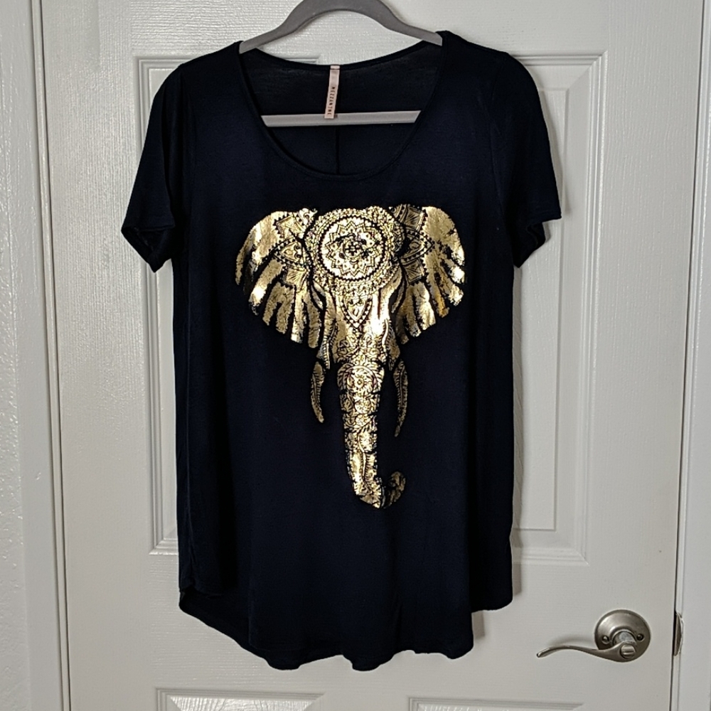 Elephant detail t-shirt